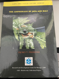 The Amphibians of java and bali